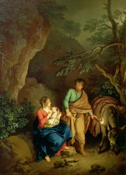Repos pendant la fuite en Égypte, 1760